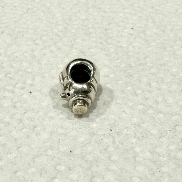 Pandora Retired Sterling Silver Snowman Charm - Picture 8 of 8